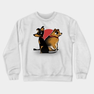 Cute Dogs Crewneck Sweatshirt